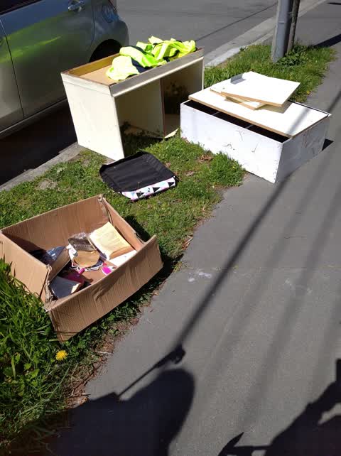 Rubbish/Recycling — a report photo