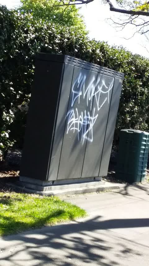 Graffiti, a report photo