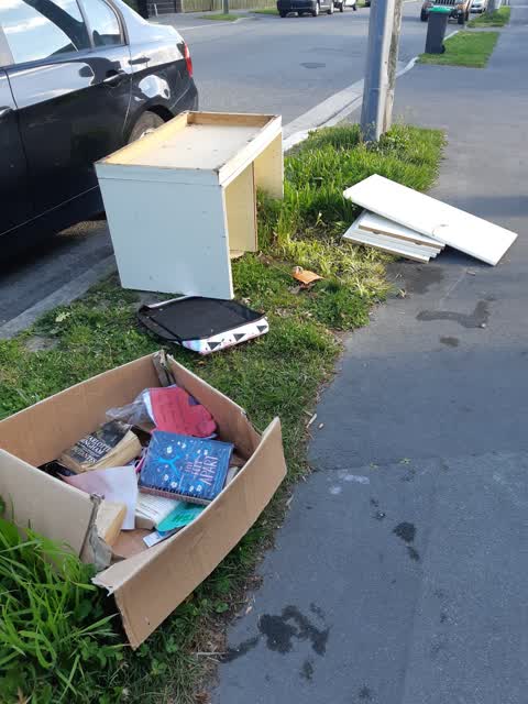 Rubbish/Recycling — a report photo