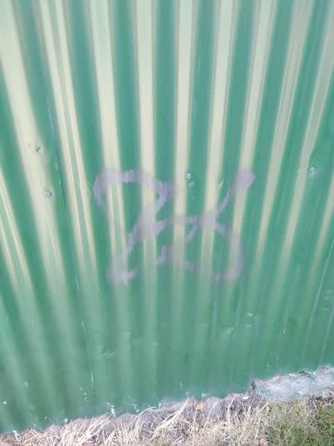 Graffiti, a report photo