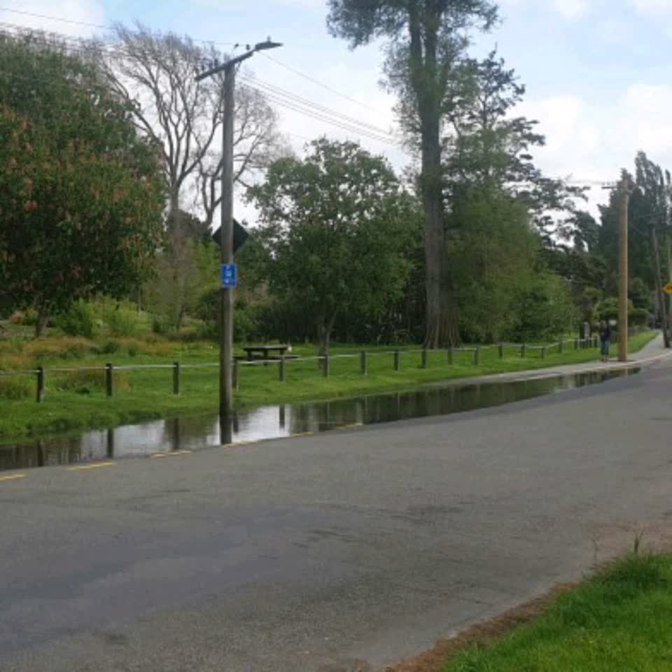 The photograph attached to this wastewater/stormwater report