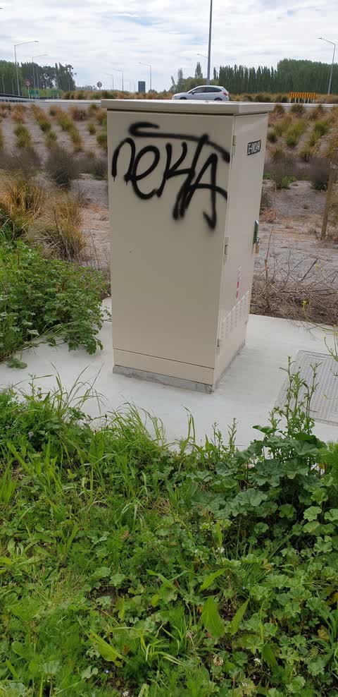Graffiti, a report photo