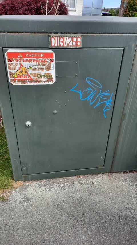 Graffiti, a report photo
