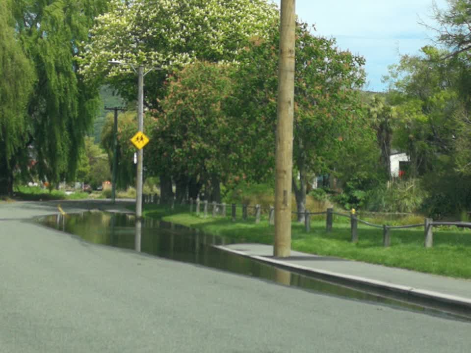 The photograph attached to this flooding report