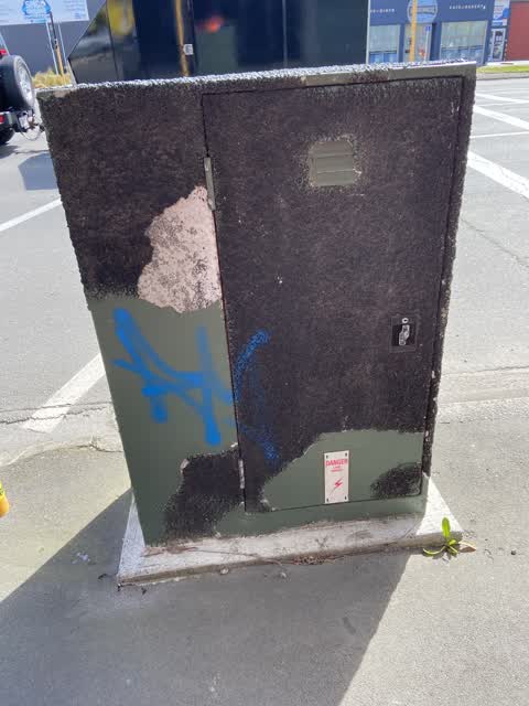 Graffiti, a report photo