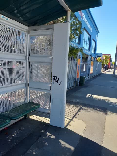 Graffiti, a report photo