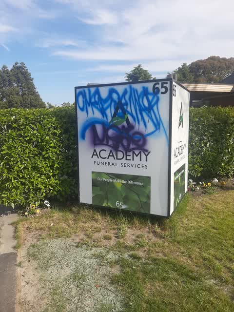 Graffiti, a report photo