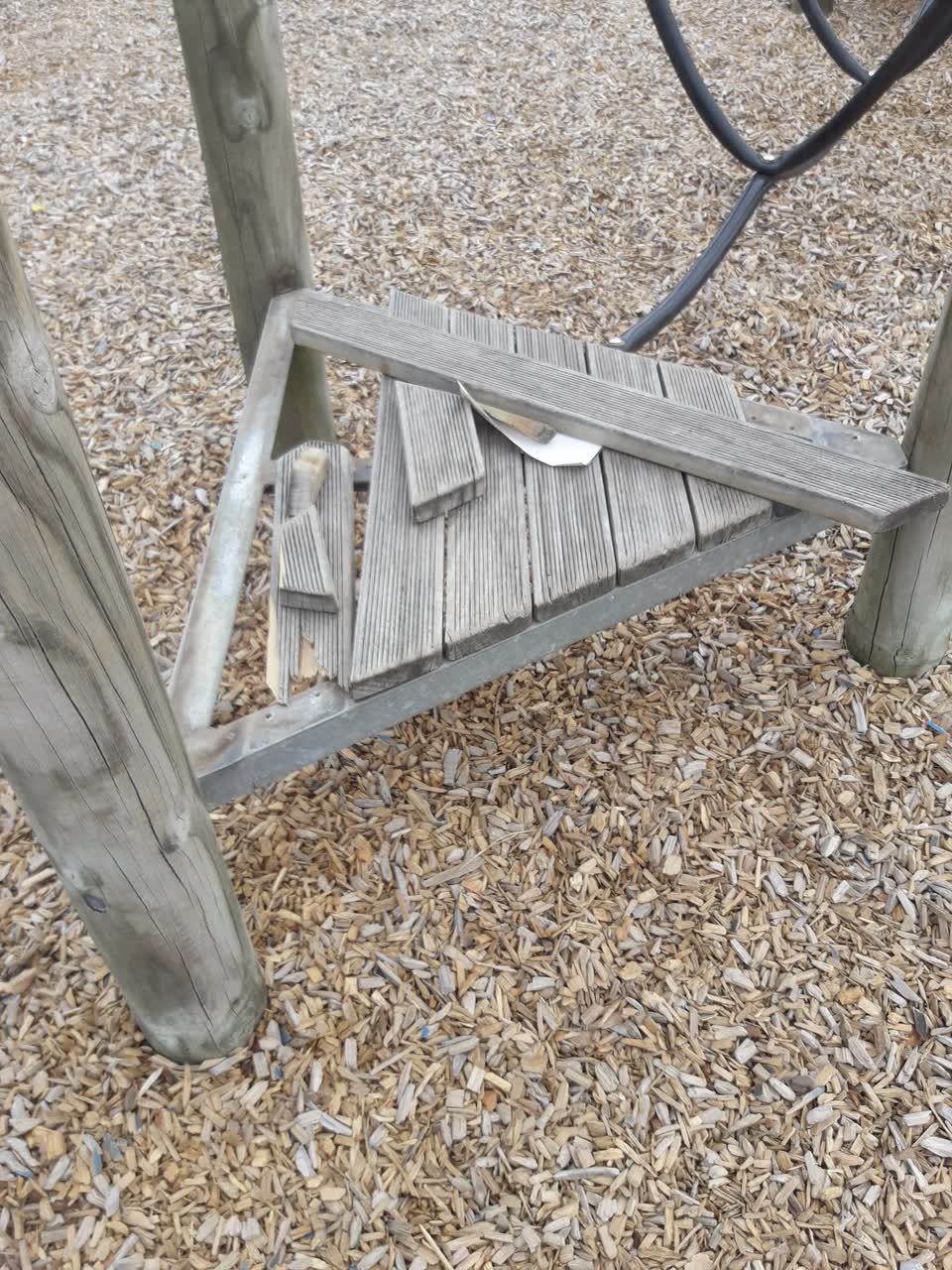 The photograph attached to this parks report