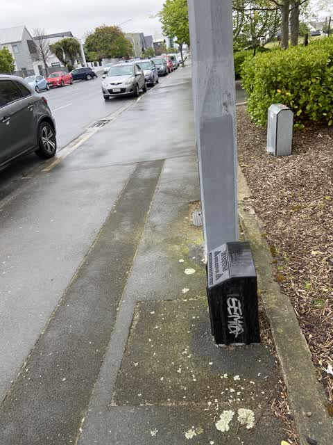 Graffiti, a report photo