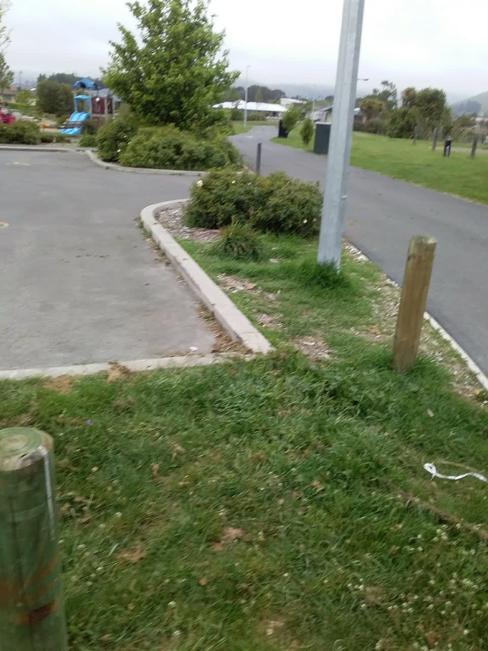 The photograph attached to this parks report