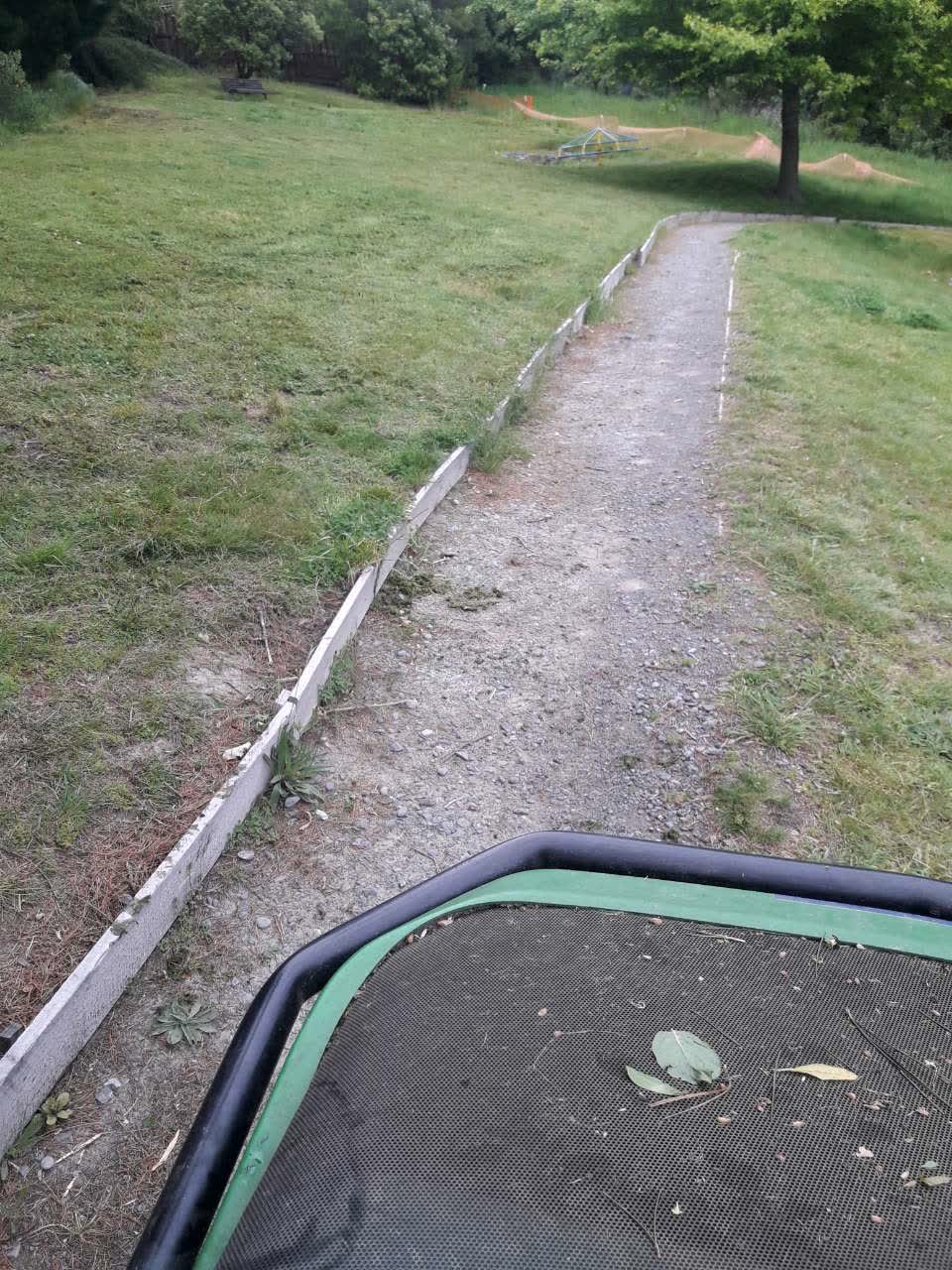 The photograph attached to this parks report