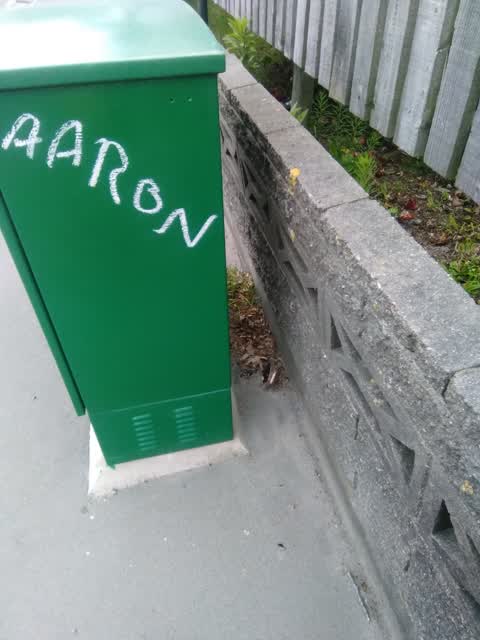 Graffiti, a report photo