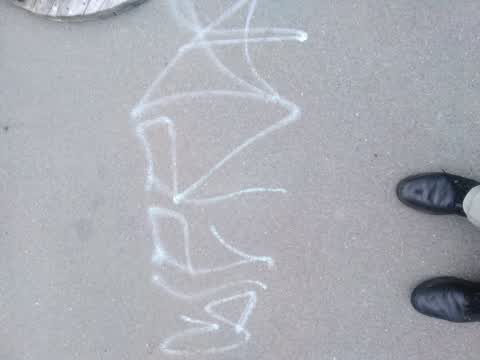 Graffiti, a report photo