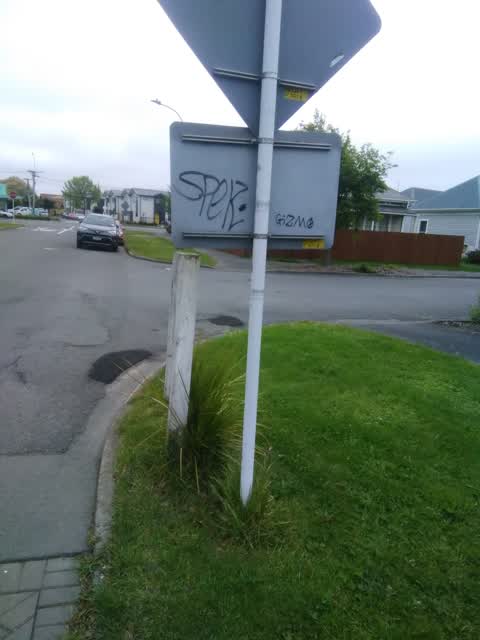 Graffiti, a report photo