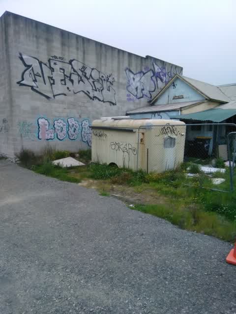 Graffiti, a report photo