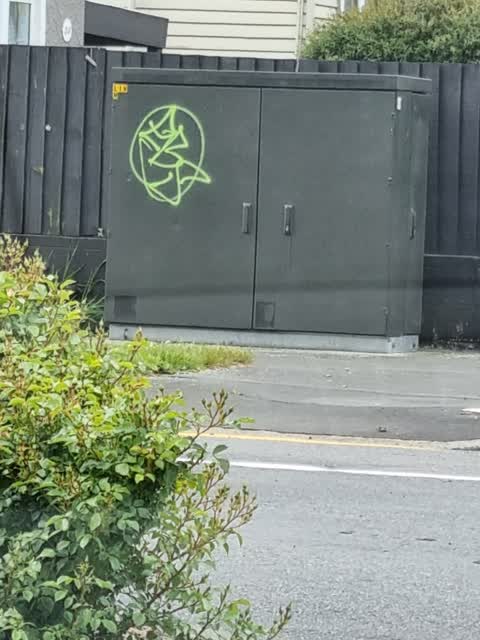 Graffiti, a report photo