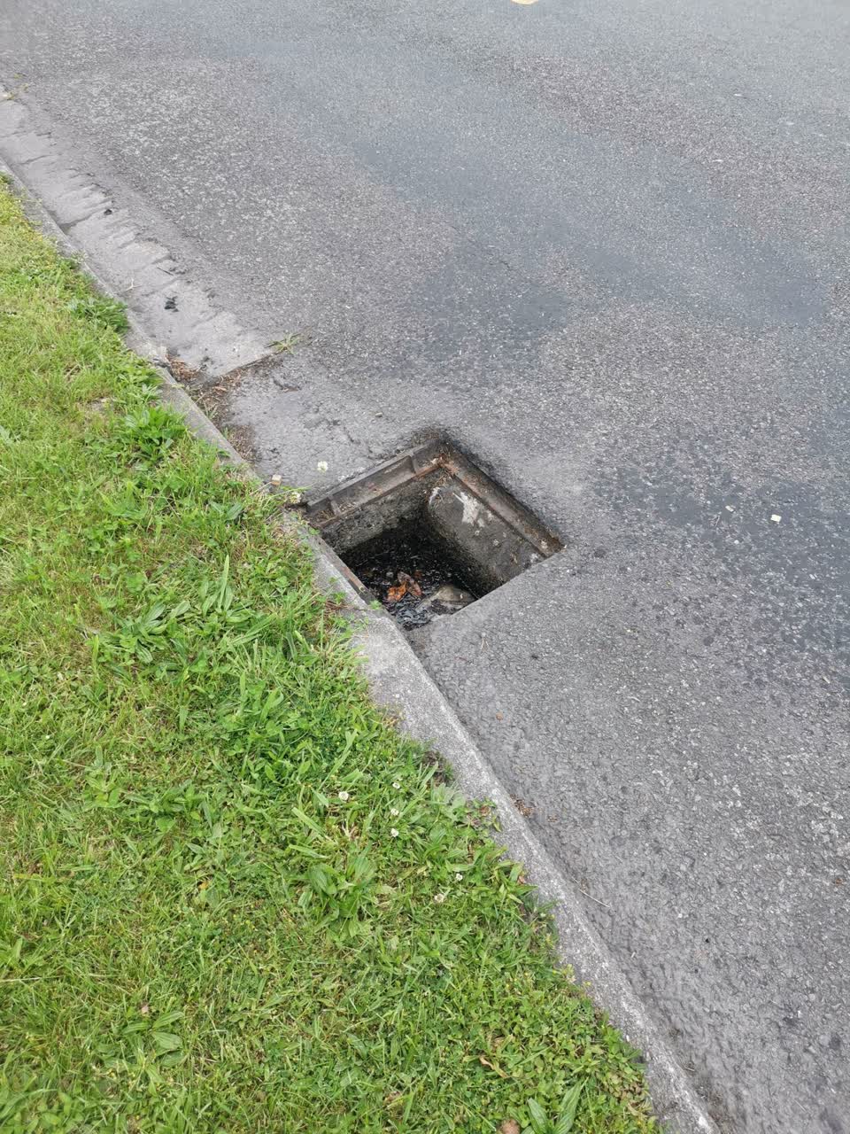 The photograph attached to this wastewater/stormwater report