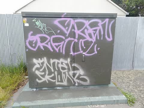 Graffiti, a report photo