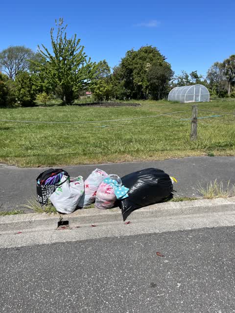 Rubbish/Recycling, a report photo