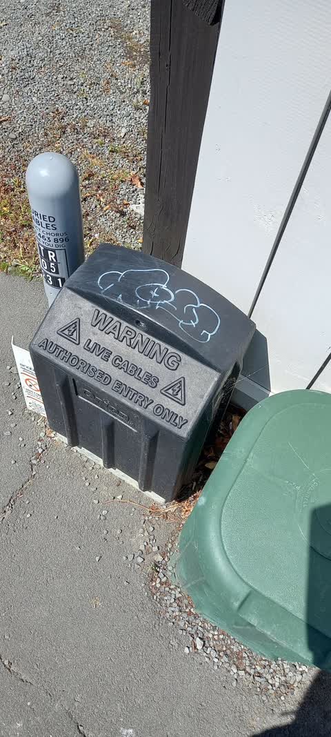 Graffiti, a report photo