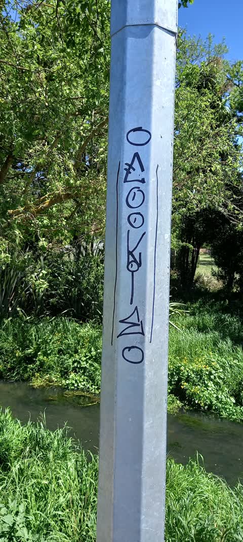 Graffiti, a report photo