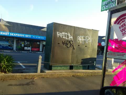 Graffiti, a report photo
