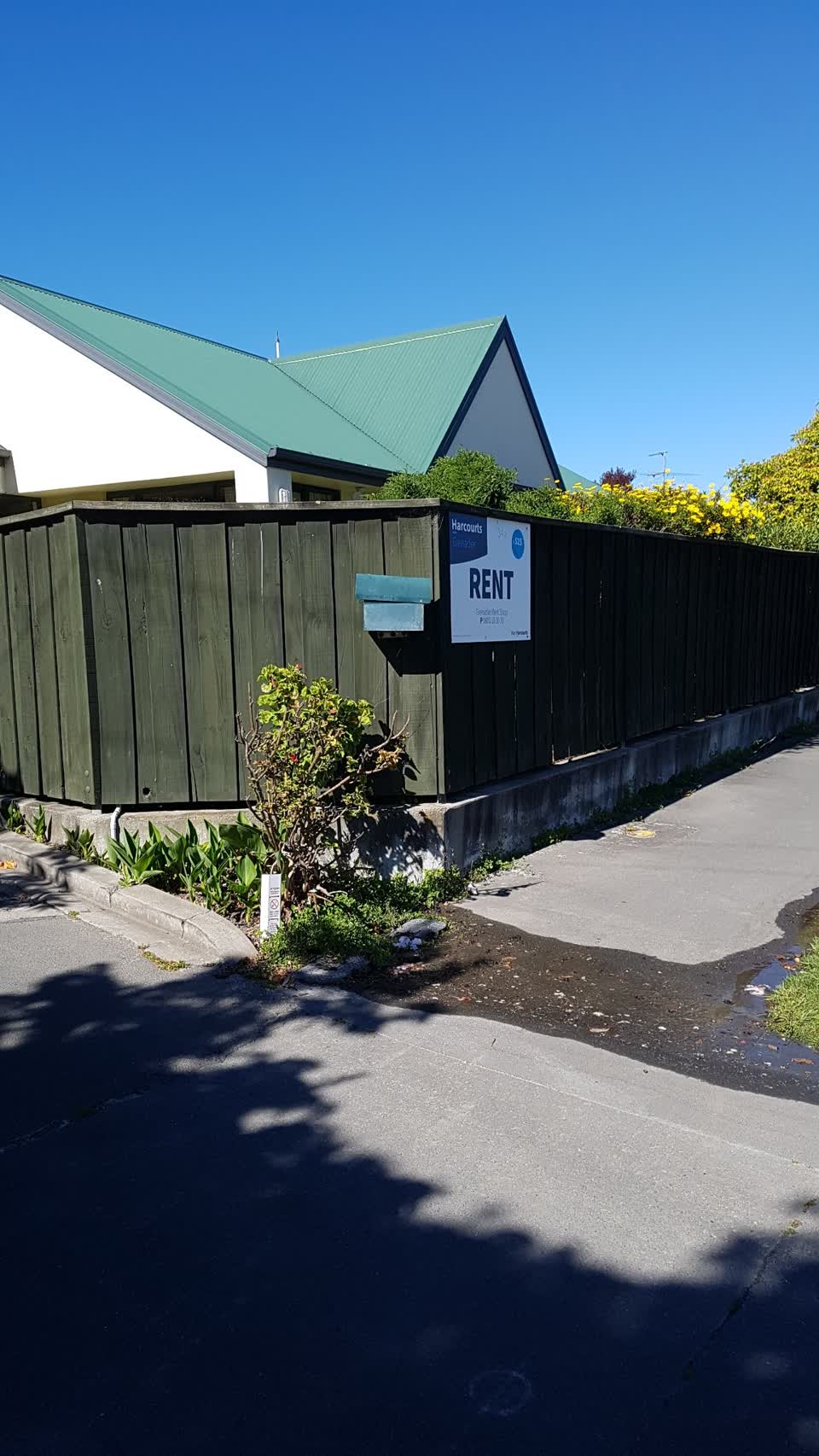 The photograph attached to this water leak report