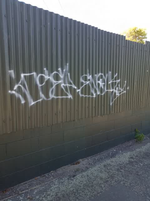 Graffiti — a report photo