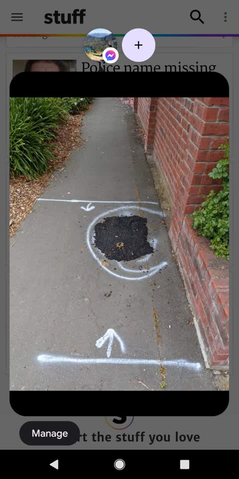 Roading/Streets, a report photo