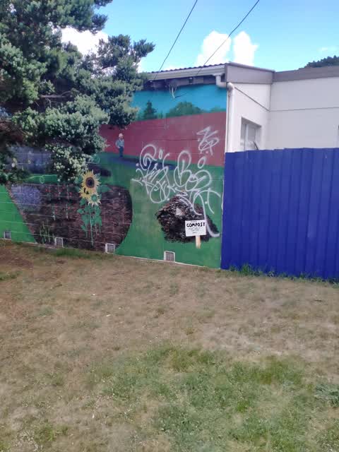 Graffiti, a report photo