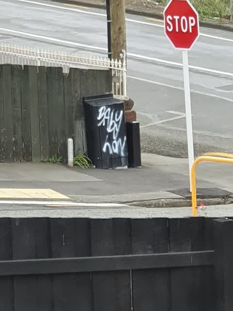 Graffiti, a report photo