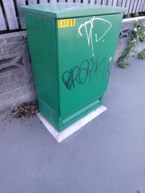 Graffiti, a report photo