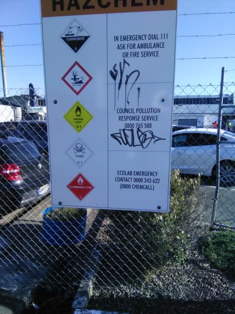 Graffiti, a report photo