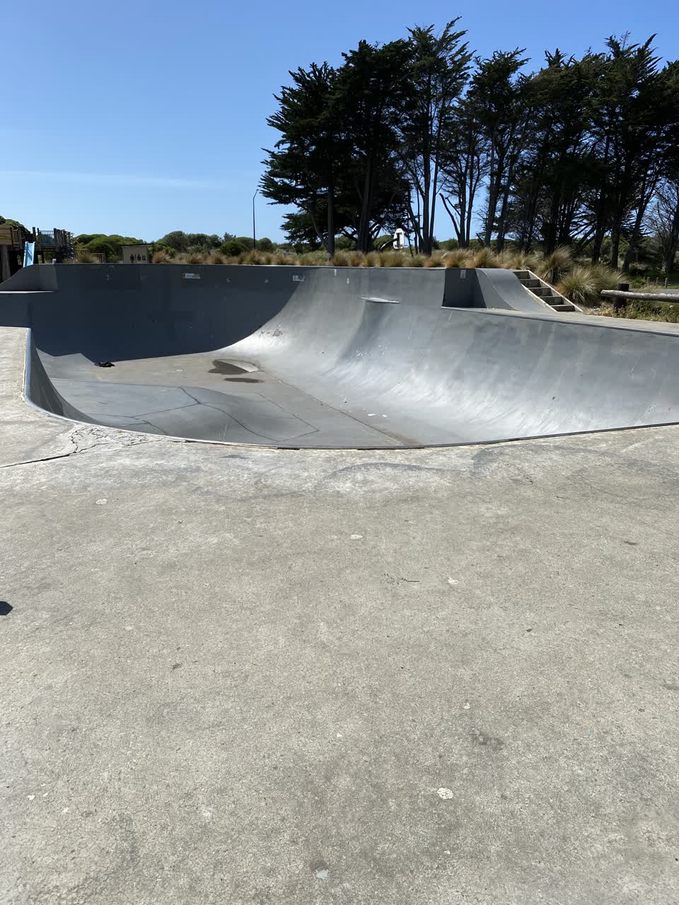 The photograph attached to this parks report