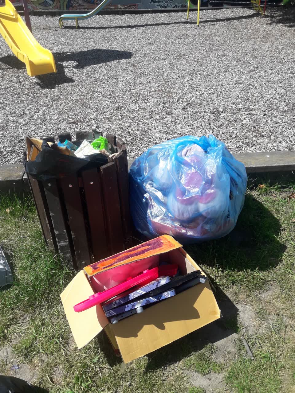 The photograph attached to this parks report