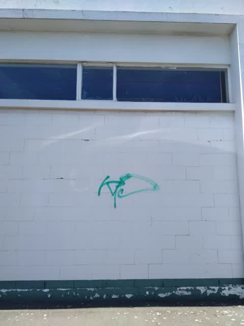 Graffiti, a report photo