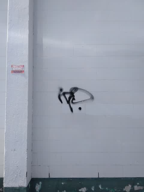 Graffiti, a report photo