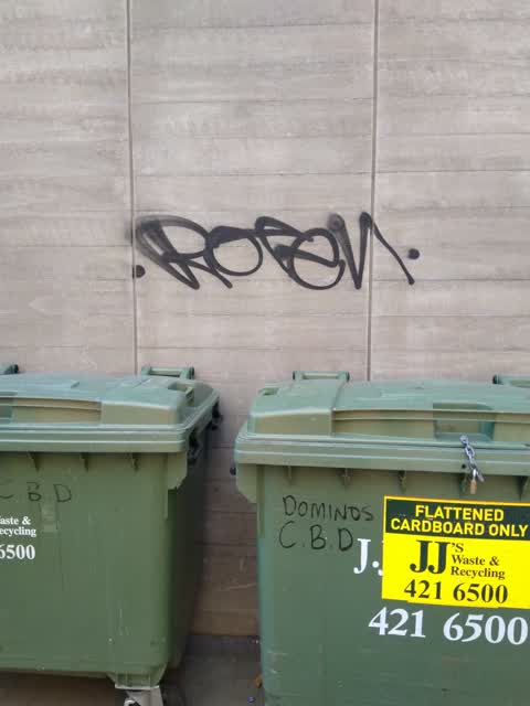 Graffiti — a report photo
