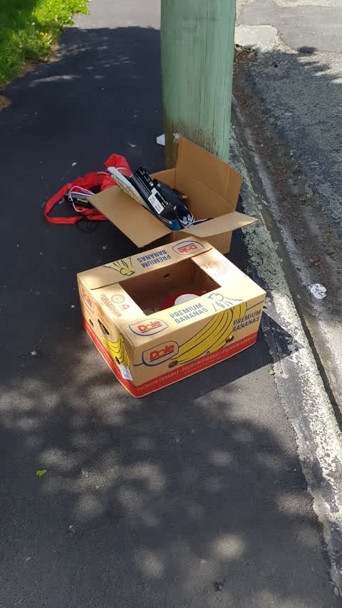 Rubbish/Recycling — a report photo