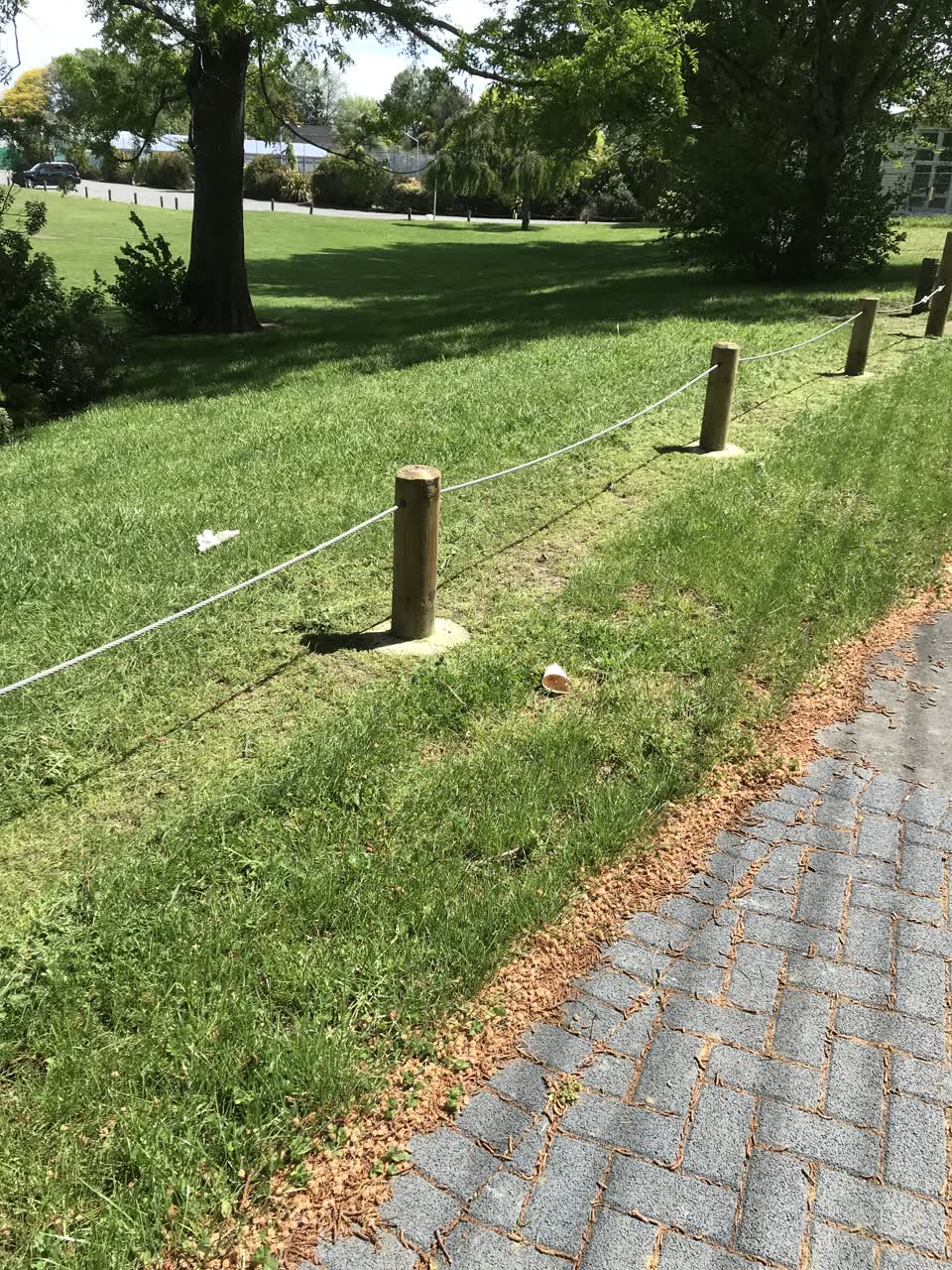 The photograph attached to this parks report