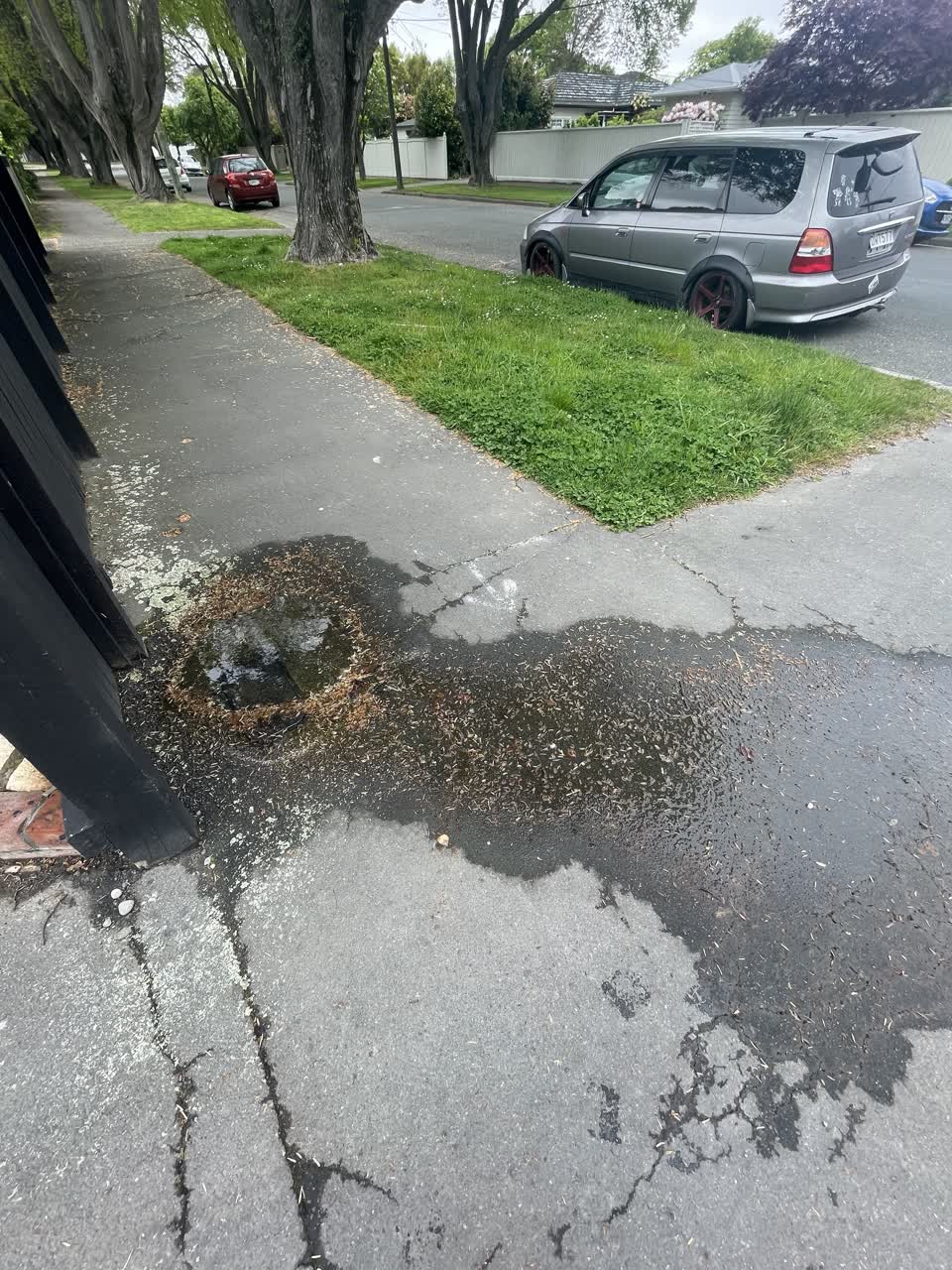 The photograph attached to this water supply report