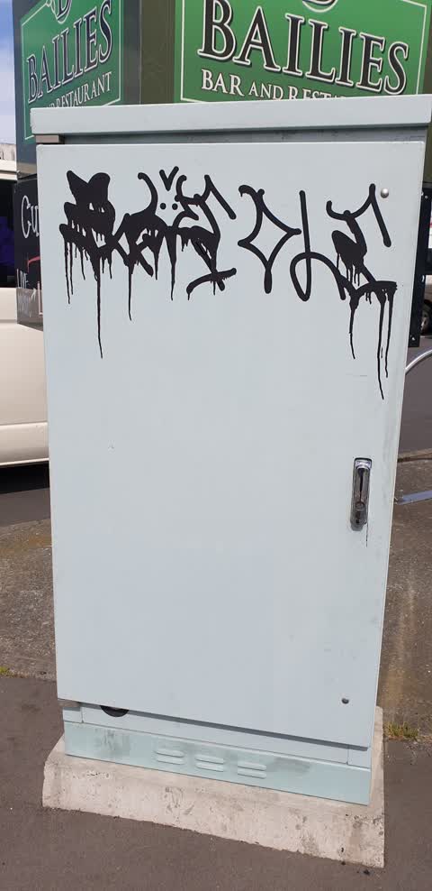 Graffiti, a report photo
