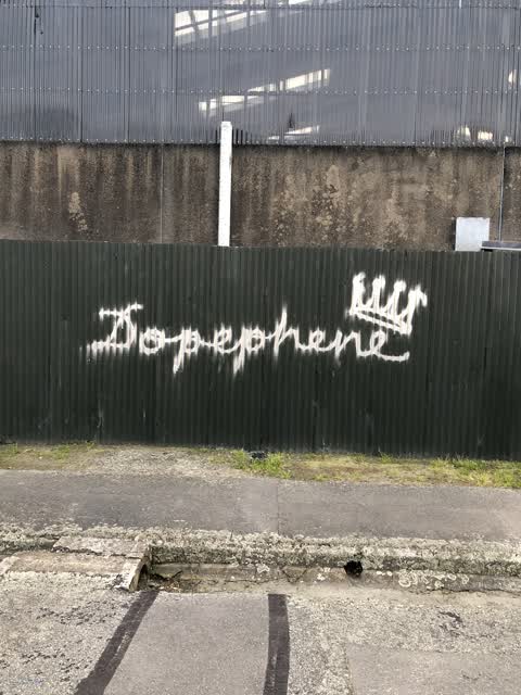 Graffiti, a report photo