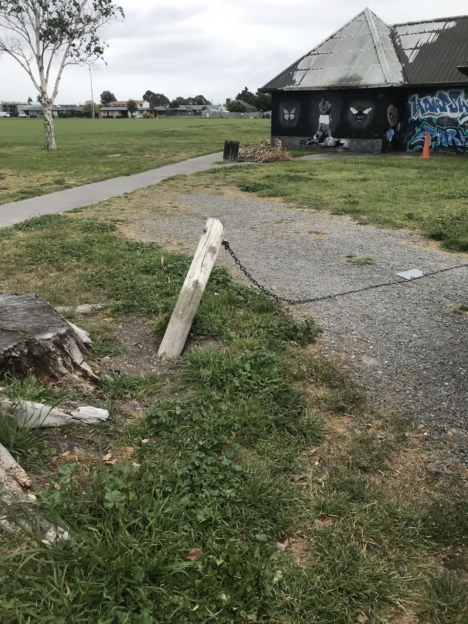 The photograph attached to this parks report
