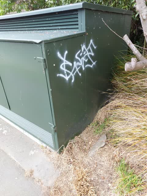 Graffiti, a report photo
