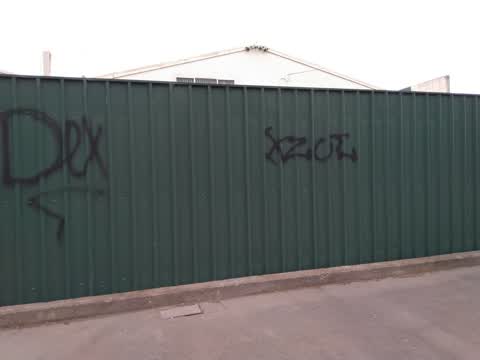 Graffiti, a report photo