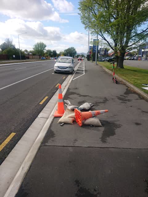 Roading/Streets, a report photo