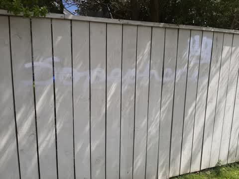 Graffiti, a report photo