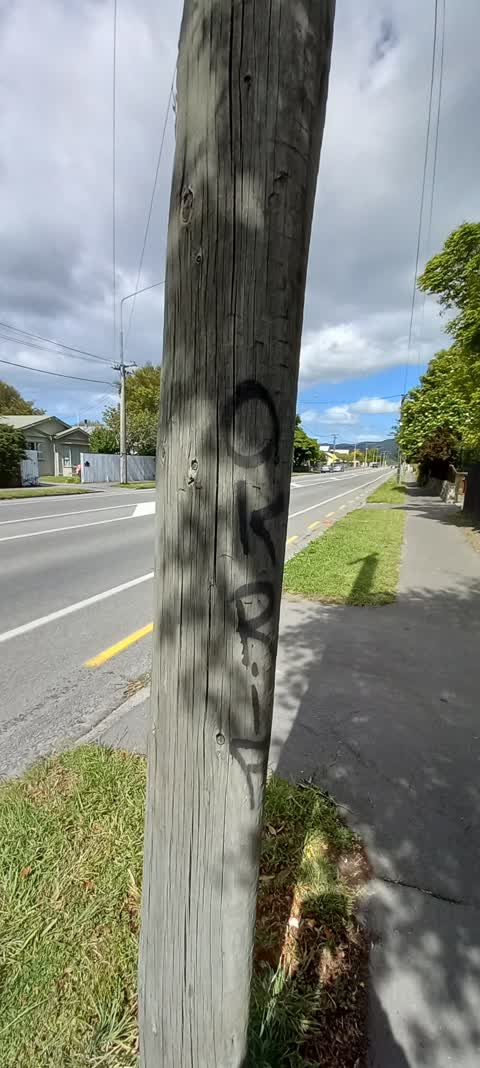 Graffiti, a report photo