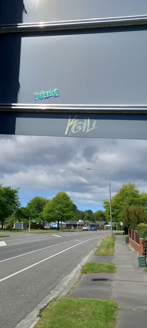 Graffiti, a report photo